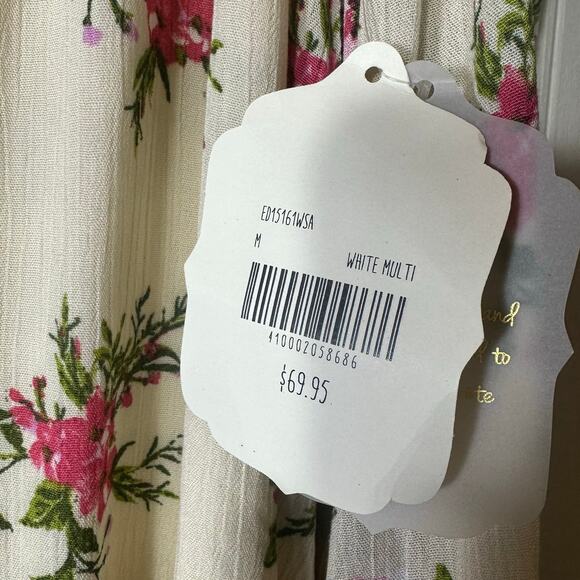 Altar'd State Floral Cold Shoulder Dress - Picture 7 of 9